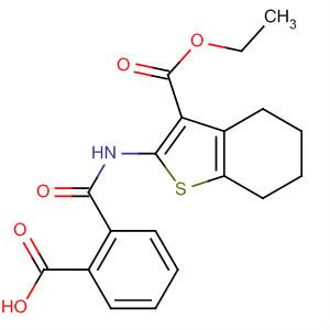 Benzo[b]thiophene-3-carboxylic acid,2-[(2-carboxybenzoyl)amino]-4,5,6,7-tetrahydro-, 3-ethyl ester