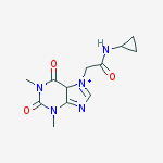 7H-PURINE-7-ACETAMIDE,N-CYCLOPROPYL-1,2,3,6-TETRAHYDRO-1,3-DIMETHYL-2,6-DIOXO-