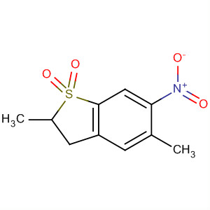Benzo[b]thiophene, 2,3-dihydro-2,5-dimethyl-6-nitro-, 1,1-dioxide