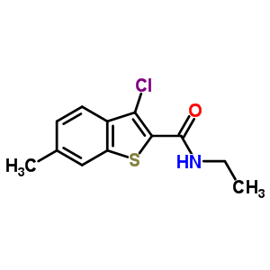 3-chloro-N-ethyl-6-methyl-1-benzothiophene-2-carboxamide