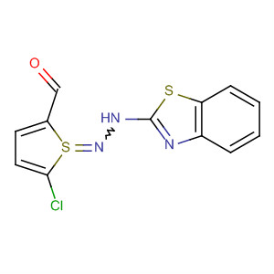 2-Thiophenecarboxaldehyde, 5-chloro-, 2-benzothiazolylhydrazone