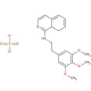 1-Isoquinolinamine, 3,4-dihydro-N-[2-(3,4,5-trimethoxyphenyl)ethyl]-,sulfate (1:1)