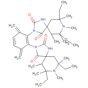 1,3,8-Triazaspiro[4.5]decane-2,4-dione,3,3'-[1,4-phenylenebis(methylene)]bis[7,9-diethyl-6,7,8,9-tetramethyl-
