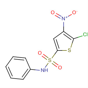 2-Thiophenesulfonamide, 5-chloro-4-nitro-N-phenyl-