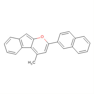 Indeno[2,1-b]pyran, 4-methyl-2-(2-naphthalenyl)-