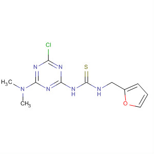 Thiourea,N-[4-chloro-6-(dimethylamino)-1,3,5-triazin-2-yl]-N'-(2-furanylmethyl)-