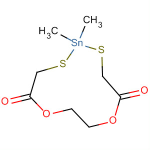 1,4-Dioxa-7,9-dithia-8-stannacycloundecane-5,11-dione, 8,8-dimethyl-