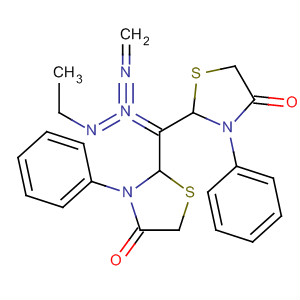 4-Thiazolidinone, 2,2'-[(ethylimino)bis(methylenenitrilo)]bis[3-phenyl-