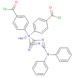 Benzoyl chloride,4,4'-[[6-(diphenylamino)-1,3,5-triazine-2,4-diyl]diimino]bis-