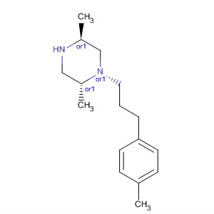 Piperazine, 2,5-dimethyl-1-[3-(4-methylphenyl)propyl]-, trans-