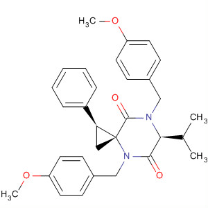 4,7-Diazaspiro[2.5]octane-5,8-dione,4,7-bis[(4-methoxyphenyl)methyl]-6-(1-methylethyl)-1-phenyl-,(1S,3R,6S)-