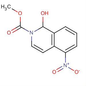 2(1H)-Isoquinolinecarboxylic acid, 1-hydroxy-5-nitro-, methyl ester