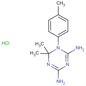 1,3,5-Triazine-2,4-diamine,1,6-dihydro-6,6-dimethyl-1-(4-methylphenyl)-, monohydrochloride