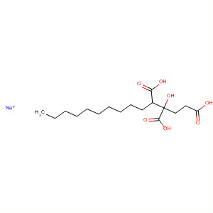1,3,4-Tetradecanetricarboxylic acid, 3-hydroxy-, monosodium salt