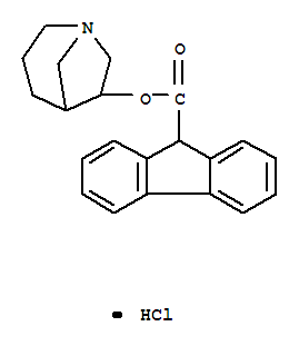 6-[(9H-fluoren-9-ylcarbonyl)oxy]-1-azoniabicyclo[3.2.1]octane chloride