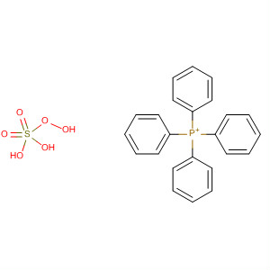 Phosphonium, tetraphenyl-, peroxymonosulfate (1:1) molecular structure