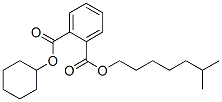 cyclohexyl isooctyl phthalate molecular structure