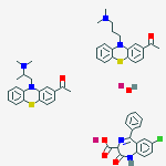 3,3'-(PIPERAZINE-1,4-DIYLDIMETHANEDIYL)BIS(5,5-DIMETHYLIMIDAZOLIDINE-2,4-DIONE)