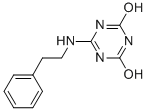 6-Phenethylamino-[1,3,5]triazine-2,4-diol