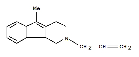 1H-Indeno[1,2-c]pyridine,2,3,4,9b-tetrahydro-5-methyl-2-(2-propen-1-yl)-