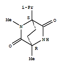 2,5-Diazabicyclo[2.2.2]octane-3,6-dione,2,4-dimethyl-1-(1-methylethyl)-, (1S,4R)-