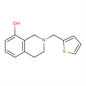 8-Isoquinolinol, 1,2,3,4-tetrahydro-2-(2-thienylmethyl)-