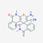 3'-amino-2,5'-dimethyl-1,3,6'-trioxo-2,3,5',6'-tetrahydro-1H-spiro[isoquinoline-4,1'-pyrano[2,3-c]isoquinoline]-2'-carbonitrile