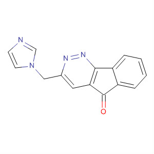 5H-Indeno[1,2-c]pyridazin-5-one, 3-(1H-imidazol-1-ylmethyl)-