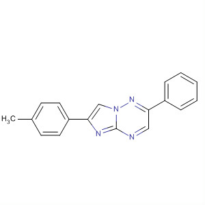 Imidazo[1,2-b][1,2,4]triazine, 6-(4-methylphenyl)-2-phenyl-