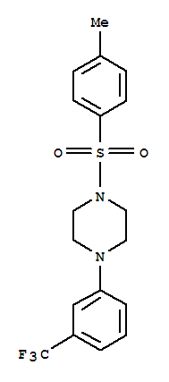 1-(p-tolylsulphonyl)-4-[3-(trifluoromethyl)phenyl]piperazine