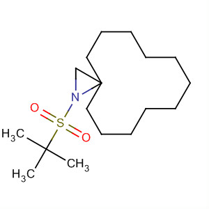 1-Azaspiro[2.11]tetradecane, 1-[(1,1-dimethylethyl)sulfonyl]-