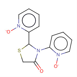 4-Thiazolidinone, 2,3-bis(1-oxido-2-pyridinyl)-