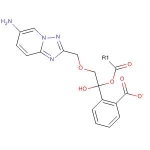 Ethanol, 2-[(6-amino[1,2,4]triazolo[1,5-a]pyridin-2-yl)methoxy]-,benzoate (ester)