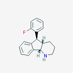 (4as,5s,9bs)-5-(2-fluorophenyl)-2,3,4,4a,5,9b-hexahydro-1h-indeno[1,2-b]pyridine