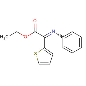 2-Thiopheneacetic acid, a-(phenylimino)-, ethyl ester