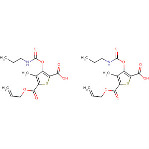 2,5-Thiophenedicarboxylic acid,3-methyl-4-[[(propylamino)carbonyl]oxy]-, di-2-propenyl ester