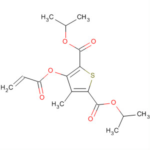 2,5-Thiophenedicarboxylic acid, 3-methyl-4-[(1-oxo-2-propenyl)oxy]-,bis(1-methylethyl) ester
