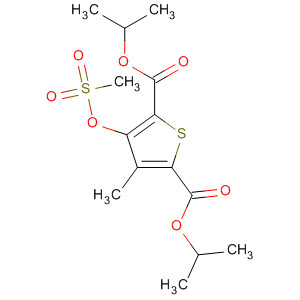 2,5-Thiophenedicarboxylic acid, 3-methyl-4-[(methylsulfonyl)oxy]-,bis(1-methylethyl) ester