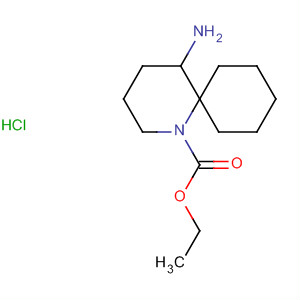 1-Azaspiro[5.5]undecane-1-carboxylic acid, 5-amino-, ethyl ester,monohydrochloride