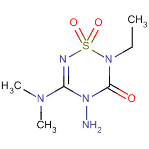 2H-1,2,4,6-Thiatriazin-3(4H)-one, 4-amino-5-(dimethylamino)-2-ethyl-,1,1-dioxide