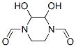 1,4-Piperazinedicarboxaldehyde,2,3-dihydroxy-