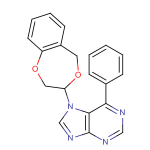 7H-Purine, 7-(2,3-dihydro-5H-1,4-benzodioxepin-3-yl)-6-phenyl-