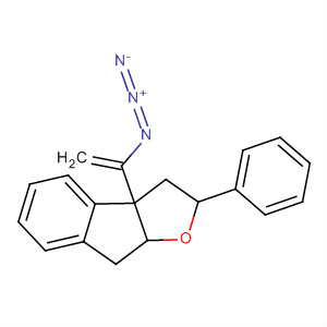 2H-Indeno[2,1-b]furan,3a-(1-azidoethenyl)-3,3a,8,8a-tetrahydro-2-phenyl-