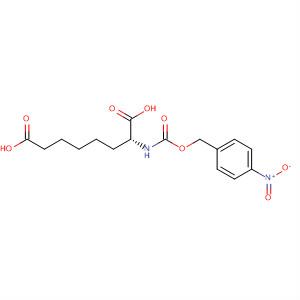 Octanedioic acid, 2-[[[(4-nitrophenyl)methoxy]carbonyl]amino]-, (2R)-