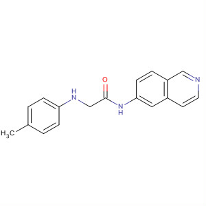 Acetamide, N-6-isoquinolinyl-2-[(4-methylphenyl)amino]-