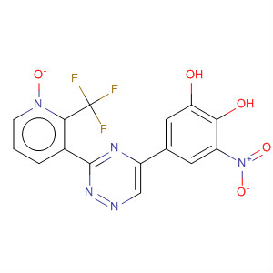 1,2-Benzenediol,3-nitro-5-[3-[1-oxido-2-(trifluoromethyl)-3-pyridinyl]-1,2,4-triazin-5-yl]-