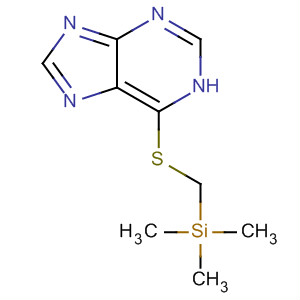 1H-Purine, 6-[[(trimethylsilyl)methyl]thio]-