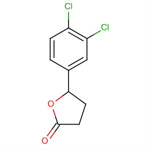 2(3H)-Furanone, 5-(3,4-dichlorophenyl)dihydro- molecular structure